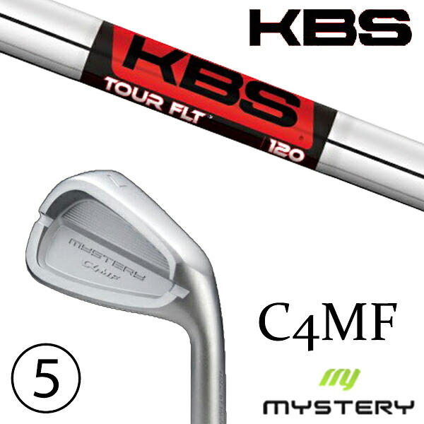 6-PW 5本セット / カスタムクラブ 正規販売店 ミステリーゴルフ C4MF アイアン / KBS ツアーFLT TOUR FLT アイアン / 5営業日以内の発送