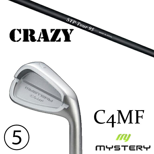 6-PW 5本セット / カスタムクラブ 正規販売店 ミステリーゴルフ C4MF アイアン / STPツアー クレイジー アイアン / 5営業日以内の発送｜ゴルフトゥエンティ 163,600円