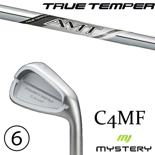 5-PW 6本セット / カスタムクラブ 正規販売店 ミステリーゴルフ C4MF アイアン / ダイナミックゴールド New AMT シルバー アイアン / 5営業日以内の発送