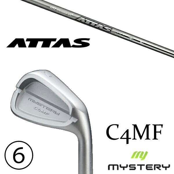 5-PW 6本セット / カスタムクラブ 正規販売店 ミステリーゴルフ C4MF アイアン / アッタスアイアン 10S.10SX USTマミア / 5営業日以内の発送|ゴルフトゥエンティ