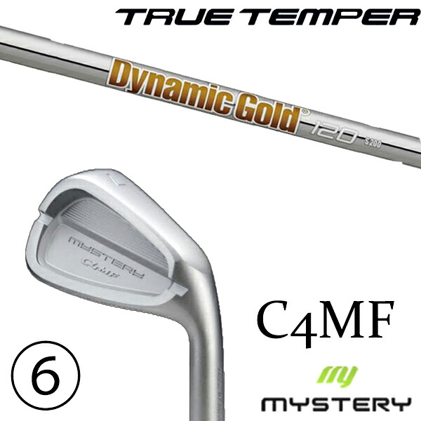 5-PW 6本セット / カスタムクラブ 正規販売店 ミステリーゴルフ C4MF アイアン / ダイナミックゴールド120 アイアン / 5営業日以内の発送｜ゴルフトゥエンティ