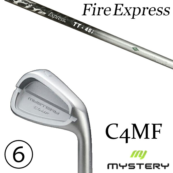 5-PW 6本セット / カスタムクラブ 正規販売店 ミステリーゴルフ C4MF アイアン / ファイアーエクスプレス TT-45i アイアン / 5営業日以内の発送｜ゴルフトゥエンティ