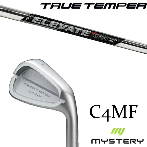 カスタムクラブ 正規販売店 ミステリーゴルフ C4MF アイアン / エレベイトMPH 95 アイアン / 5営業日以内の発送