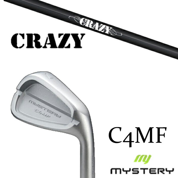 カスタムクラブ 正規販売店 ミステリーゴルフ C4MF アイアン / STI-80 クレイジー アイアン / 5営業日以内の発送 36,790円