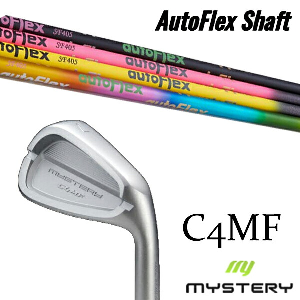 カスタムクラブ 正規販売店 ミステリーゴルフ C4MF アイアン / オートフレックス アイアン / 5営業日以内の発送｜ゴルフトゥエンティ