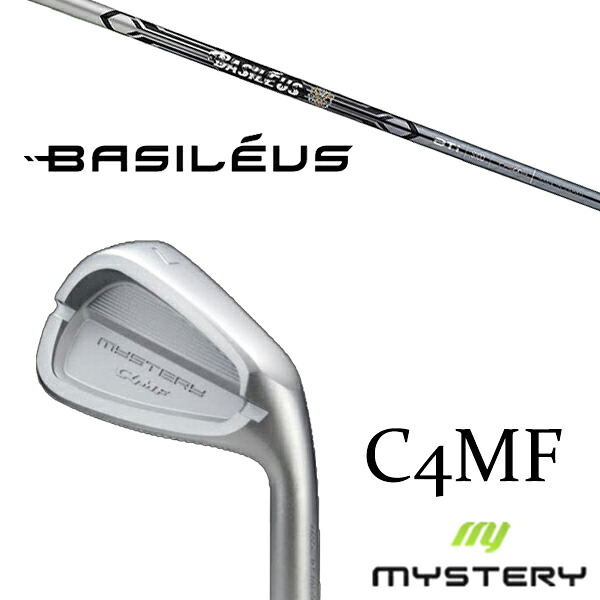 カスタムクラブ 正規販売店 ミステリーゴルフ C4MF アイアン / バシレウス ツアーアイアン BTi / 5営業日以内の発送
