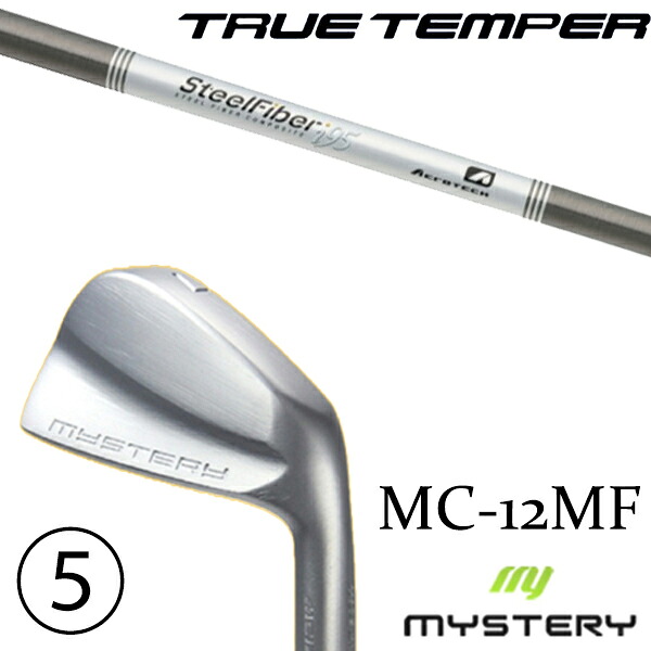 6-PW 5本セット / カスタムクラブ 正規販売店 ミステリーゴルフ MC-12MF アイアン / スチールファイバー Iシリーズ パラレル アイアン / 5営業日以内の発送