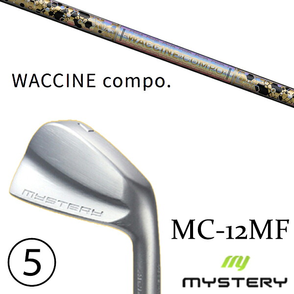 6-PW 5本セット / カスタムクラブ 正規販売店 ミステリーゴルフ MC-12MF アイアン / ワクチンコンポ GR38 プレミアム アイアンシャフト / 5営業日以内の発送|ゴルフトゥエンティ