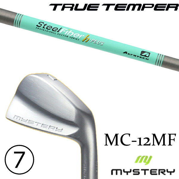 4-PW 7本セット / カスタムクラブ 正規販売店 ミステリーゴルフ MC-12MF アイアン / スチールファイバー Hプラス シリーズ アイアン / 5営業日以内の発送