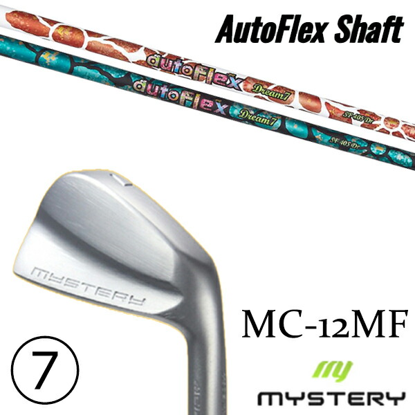 4-PW 7本セット / カスタムクラブ 正規販売店 ミステリーゴルフ MC-12MF アイアン / ドリームセブン アイアン オートフレックス / 5営業日以内の発送