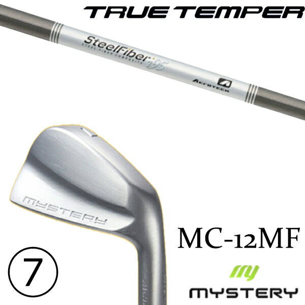 4-PW 7本セット / カスタムクラブ 正規販売店 ミステリーゴルフ MC-12MF アイアン / スチールファイバー Iシリーズ パラレル アイアン / 5営業日以内の発送