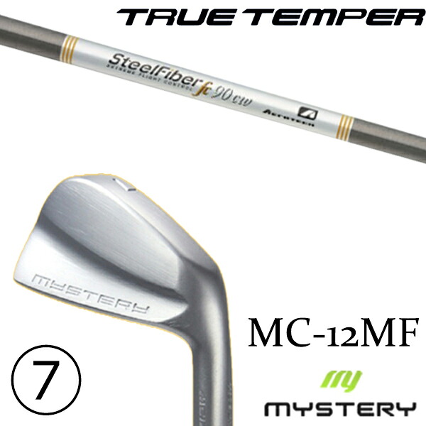 4-PW 7本セット / カスタムクラブ 正規販売店 ミステリーゴルフ MC-12MF アイアン / スチールファイバー FCシリーズ CW アイアン パラレル アイアン / 5営業日以内の発送