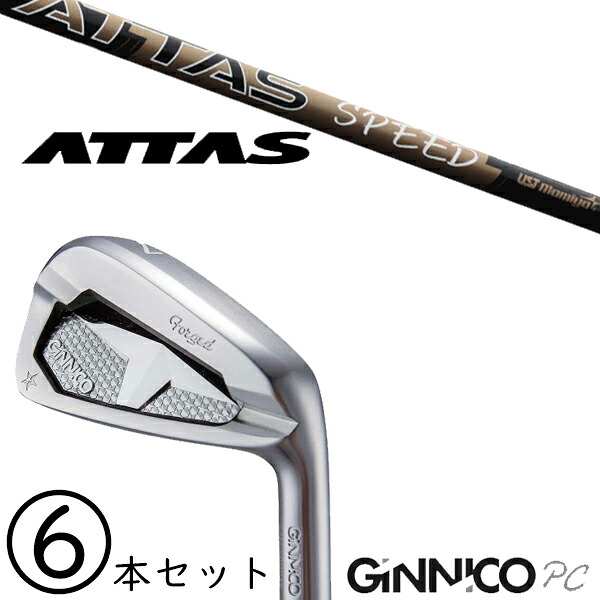 5-PW 6-AW 6本セット /飛距離×安定 ジニコ PC アイアン カスタムクラブ / メビウス リキッド アイアン デザインチューニング / 5営業日以内の発送|ゴルフトゥエンティ
