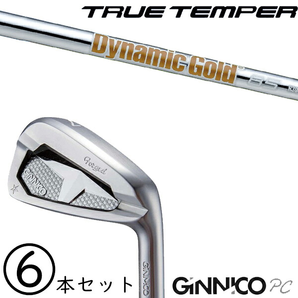 5-PW 6-AW 6本セット /?飛距離×安定 ジニコ PC アイアン カスタムクラブ / ダイナミックゴールド85 アイアン / 5営業日以内の発送