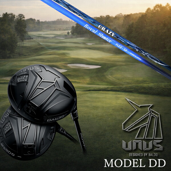 カスタムクラブ【 左右選択 】2026 BALDO UNUS MODEL DD バルド ウヌス モデル ディディ ディープフェイス ドライバー クレイジー ロイヤル シューター CRAZY ROYAL SHOOTER シャフト オーダーメイド ゴルフクラブ