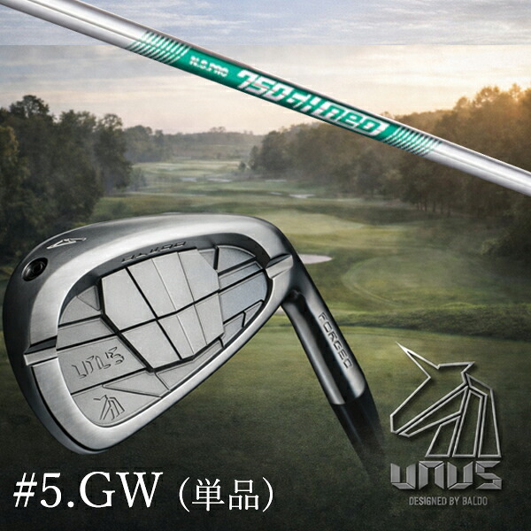 ＃5.GW(単品) / カスタムクラブ【 左右選択 】2026 BALDO UNUS バルド ウヌス アイアン / NSプロ 750GHネオ 日本シャフト アイアン / 5営業日以内の発送｜ゴルフトゥエンティ