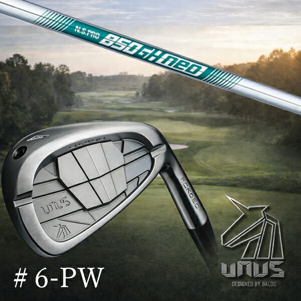 ＃6-PW 5本セット / カスタムクラブ【 左右選択 】2026 BALDO UNUS バルド ウヌス アイアン / NSプロ 850GHネオ 日本シャフト アイアン / 5営業日以内の発送 95,095円