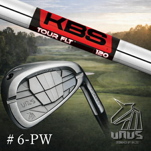 ＃6-PW 5本セット / カスタムクラブ【 左右選択 】2026 BALDO UNUS バルド ウヌス アイアン / KBS ツアーFLT TOUR FLT アイアン / 5営業日以内の発送｜ゴルフトゥエンティ
