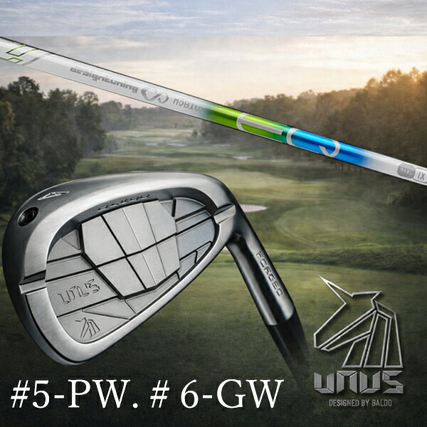 #5-PW #6-GW 6本セット / カスタムクラブ【 左右選択 】2026 BALDO UNUS バルド ウヌス アイアン / メビウスEQ アイアン デザインチューニング / 5営業日以内の発送|ゴルフトゥエンティ