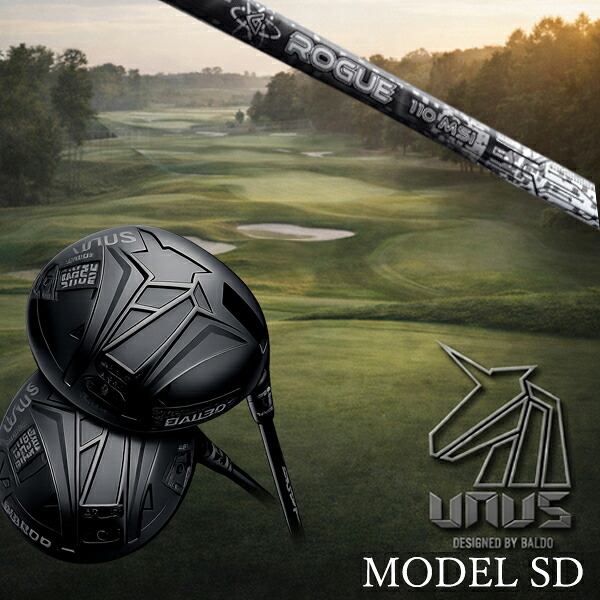 カスタムクラブ【 左右選択 】2026 BALDO UNUS MODEL SD バルド ウヌス モデル エスディ セミフェイス ドライバー ALDILA アルディラ ローグ ブラック リミテッド ROGUE BLACK LIMITED シャフト オーダーメイド ゴルフクラブ
