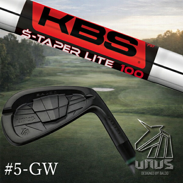 #5-GW 7本セット / カスタムクラブ【 左右選択 】2026 BALDO UNUS バルド ウヌス アイアン / KBS Sテーパーライト S-TAPER LITE アイアン / 5営業日以内の発送|ゴルフトゥエンティ