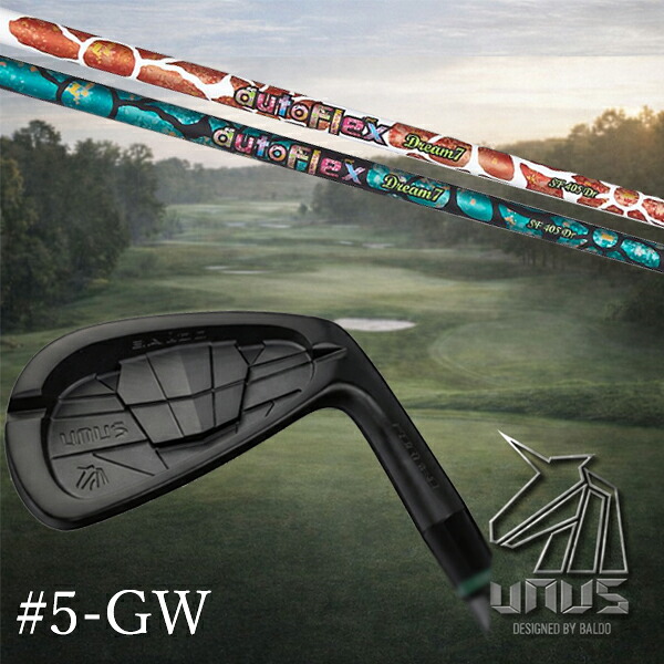 ＃5-GW 7本仕掛ける / カスタム野球クラブ【 決定づける選りわける 】2026 BALDO UNUS バルド ウヌス アイアン / 意気ごみ七つ アイアン オートフレックス / 5取り引き日以内の送りとどける