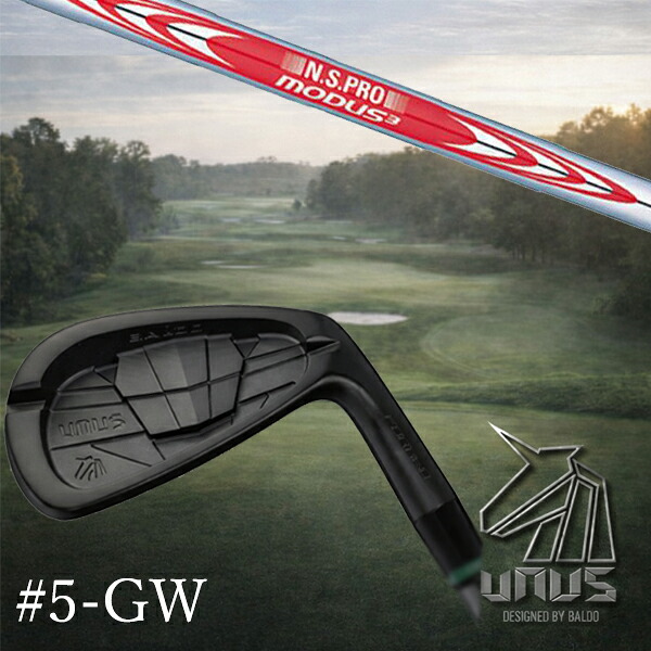＃5-GW 7本セット / カスタムクラブ【 左右選択 】2026 BALDO UNUS バルド ウヌス アイアン / NSプロ モーダス3 ツアー120 アイアン / 5営業日以内の発送
