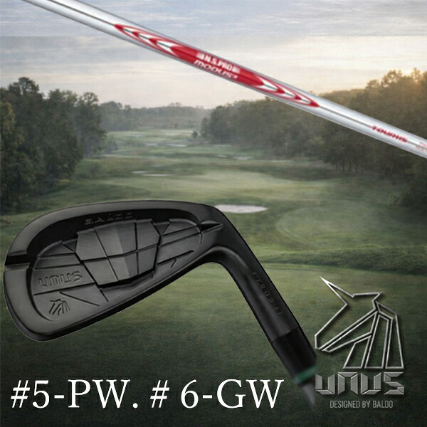 #5-PW #6-GW 6本セット / カスタムクラブ【 左右選択 】2026 BALDO UNUS バルド ウヌス アイアン / NSプロ モーダス3 ツアー115 アイアン / 5営業日以内の発送|ゴルフトゥエンティ