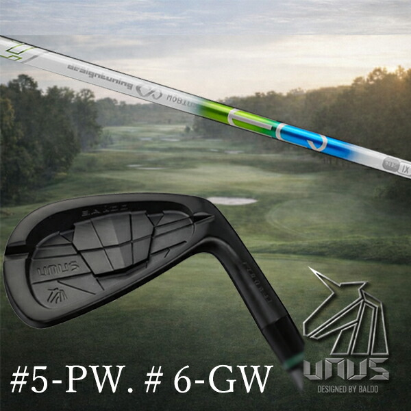 ＃5-PW #6-GW 6本セット / カスタムクラブ【 左右選択 】2026 BALDO UNUS バルド ウヌス アイアン / メビウスEQ アイアン デザインチューニング / 5営業日以内の発送