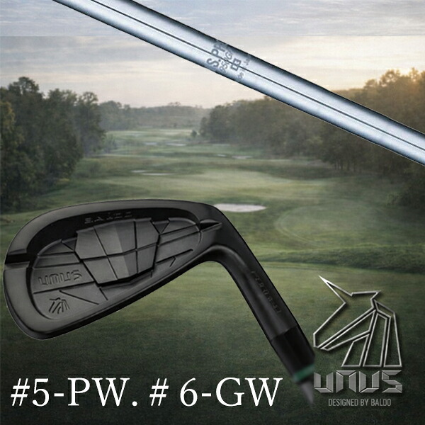 #5-PW #6-GW 6本セット / カスタムクラブ【 左右選択 】2026 BALDO UNUS バルド ウヌス アイアン / NSプロ 950GH 日本シャフト アイアン / 5営業日以内の発送|ゴルフトゥエンティ