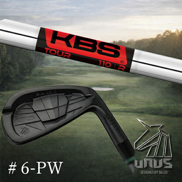 ＃6-PW 5本セット / カスタムクラブ【 左右選択 】2026 BALDO UNUS バルド ウヌス アイアン / KBS TOUR ツアー アイアン / 5営業日以内の発送