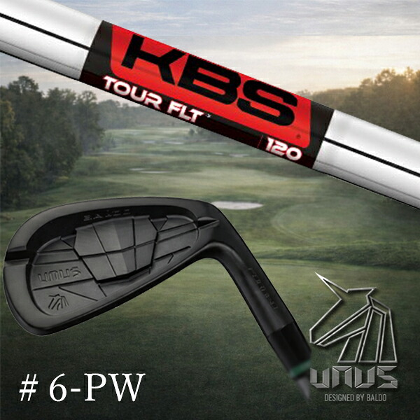＃6-PW 5本セット / カスタムクラブ【 左右選択 】2026 BALDO UNUS バルド ウヌス アイアン / KBS ツアーFLT TOUR FLT アイアン / 5営業日以内の発送