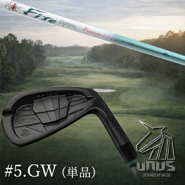 ＃5.GW(単品) / カスタム野球クラブ【 決定付ける選り分ける 】2026 BALDO UNUS バルド ウヌス アイアン / ファイアー急行列車 割り増し金変わり種 / 5売り買い日以内の送りとどける ゴルフ-アイアン