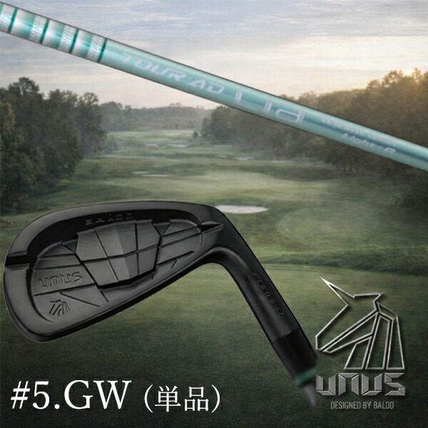 ＃5.GW(単品) / カスタムクラブ【 左右選択 】2026 BALDO UNUS バルド ウヌス アイアン / ツアーAD Lia IRON アイアン グラファイトデザイン / 5営業日以内の発送