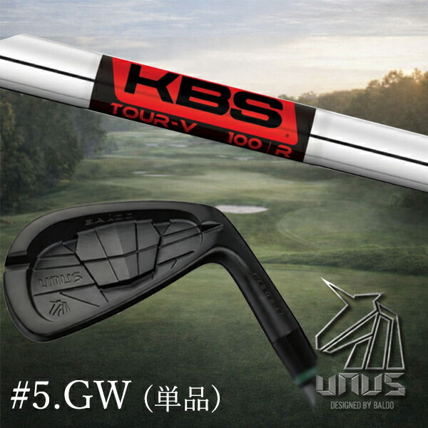 ＃5.GW(単品) / カスタムクラブ【 左右選択 】2026 BALDO UNUS バルド ウヌス アイアン / KBS ツアーV TOUR V アイアン / 5営業日以内の発送