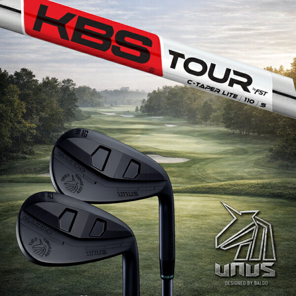 カスタムクラブ【 左右 】2026 BALDO UNUS バルド ウヌス ウエッジ / KBS Cテーパーライト C-TAPER LITE アイアン / 5営業日以内の発送