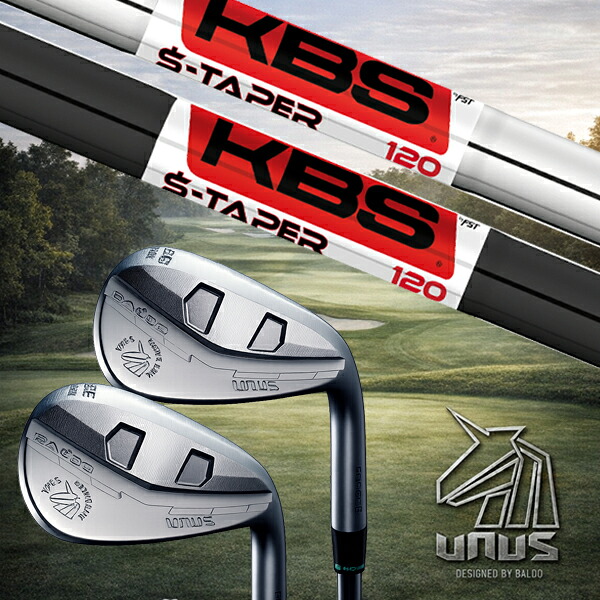 カスタムクラブ【 左右 】2026 BALDO UNUS バルド ウヌス ウエッジ / KBS Sテーパー S-TAPER アイアン / 5営業日以内の発送|ゴルフトゥエンティ