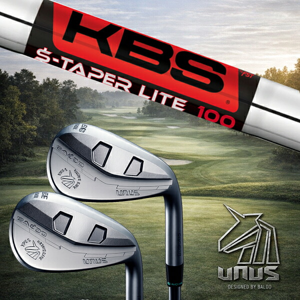 カスタムクラブ【 左右 】2026 BALDO UNUS バルド ウヌス ウエッジ / KBS Sテーパーライト S-TAPER LITE アイアン / 5営業日以内の発送