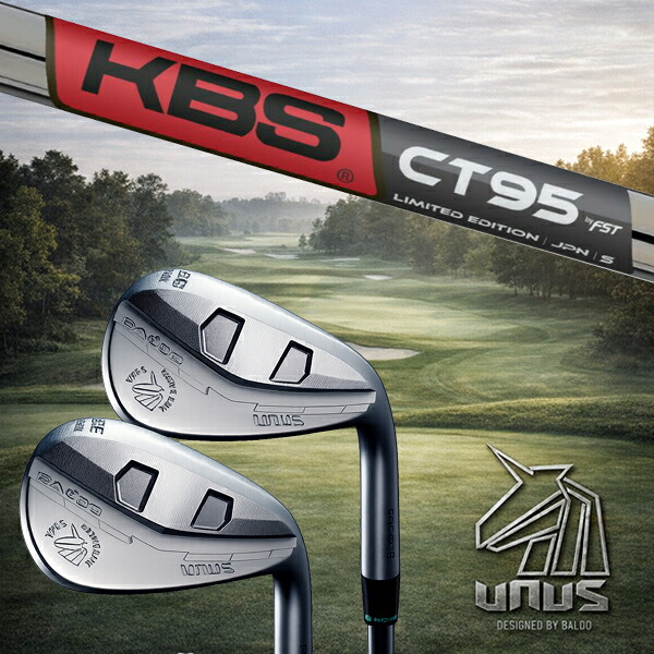 カスタムクラブ【 左右 】2026 BALDO UNUS バルド ウヌス ウエッジ / KBS Cテーパー95 C-TAPER95 アイアン / 5営業日以内の発送｜ゴルフトゥエンティ