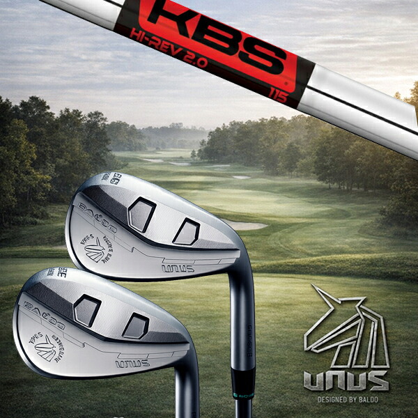 カスタムクラブ【 左右 】2026 BALDO UNUS バルド ウヌス ウエッジ / KBS HI-REV 2.0 ウエッジ / 5営業日以内の発送