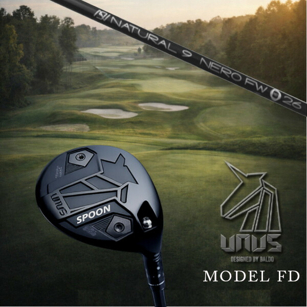 カスタムクラブ 左右選択 正規販売店 2026 BALDO UNUS MODEL FD FAIRWAY WOOD ウヌスシリーズ フェアウェイウッド Arch golf アーチゴルフ NERO ネロ FWシャフト オーダーメイド