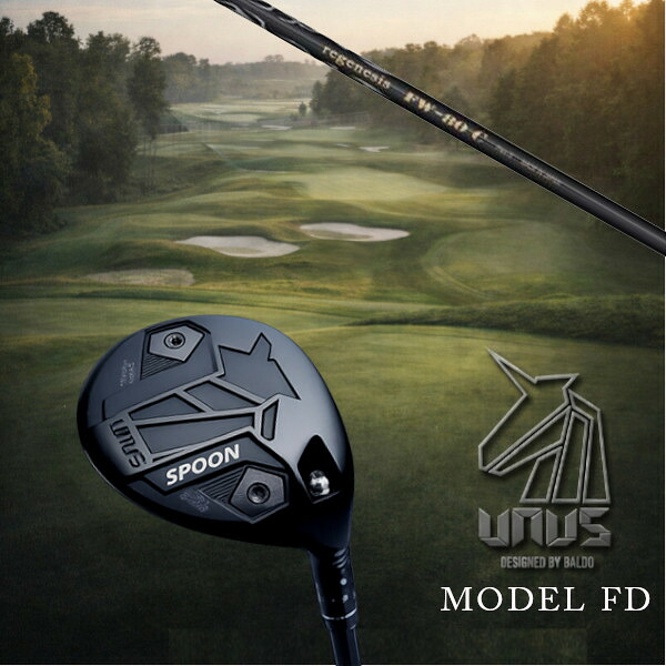 カスタムクラブ 左右選択 正規販売店 2026 BALDO UNUS MODEL FD FAIRWAY WOOD ウヌスシリーズ フェアウェイウッド クレイジー CRAZY REGENESIS FW-80c FWシャフト オーダーメイド