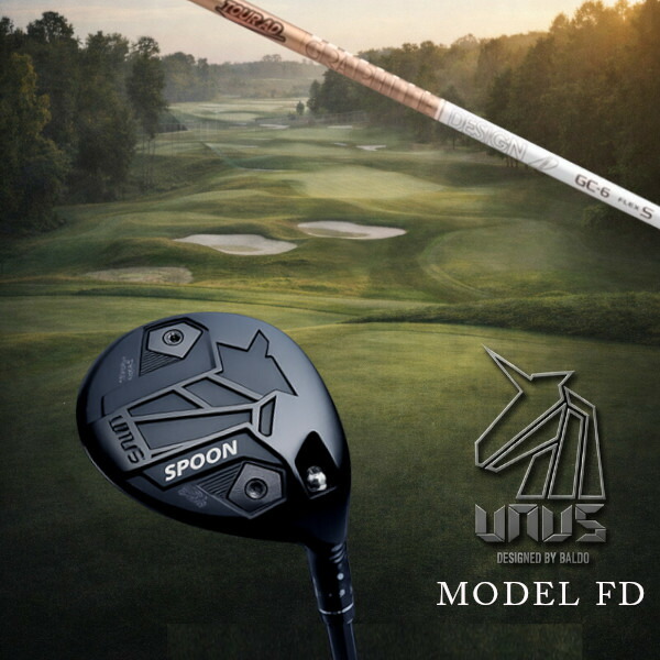 カスタムクラブ 左右選択 正規販売店 2026 BALDO UNUS MODEL FD FAIRWAY WOOD ウヌスシリーズ フェアウェイウッド グラファイトデザイン TOUR AD GC ツアー AD GC ドライバーシャフト オーダーメイド
