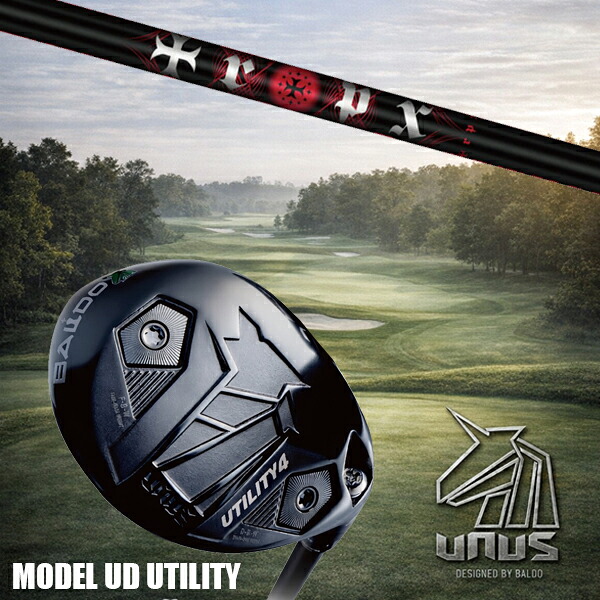 カスタムクラブ 左右選択 正規販売店 2026 BALDO UNUS MODEL UD UTILITY ウヌスシリーズ ユーティリティ / トリプルエックス アイアンシャフト｜ゴルフトゥエンティ