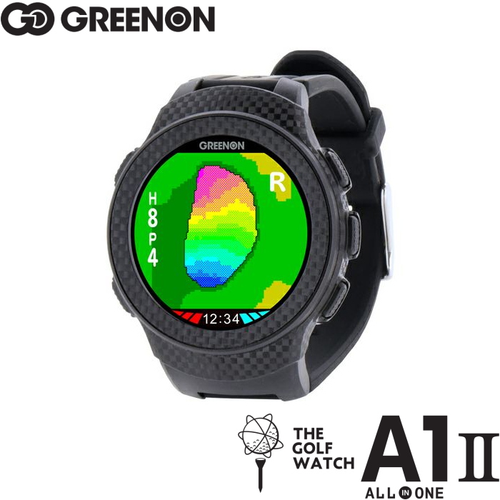 Green On グリーンオン ザ ゴルフ目する A1 Ii エー一 ツー The Golf Watch A1 Ii G017 櫂逆旅ワン画面充電 技能時辰儀類型ゴルフナビ Gpsキャディー Cannes Encheres Com