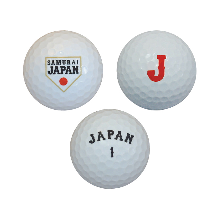 楽天市場 Samurai Japan 侍ジャパン 野球日本代表 ゴルフボール 1箱 6個入り ゴルフアトラス