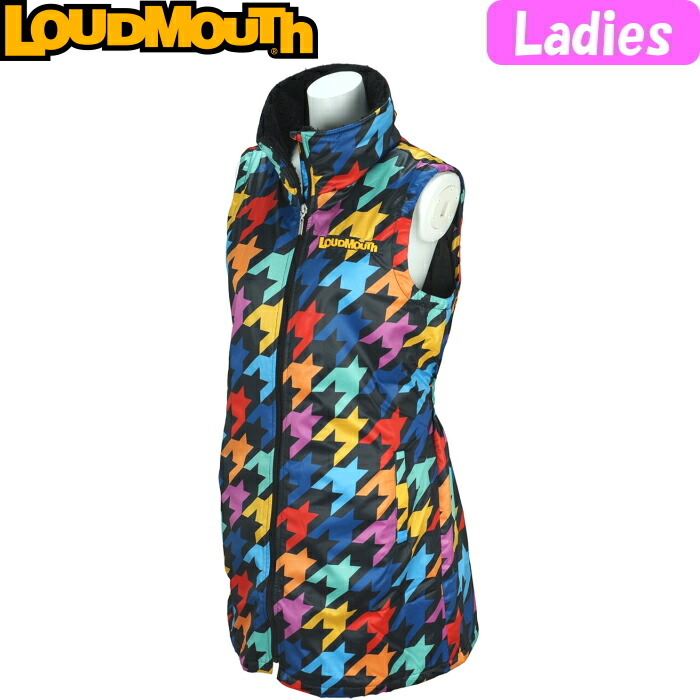 楽天市場 ラウドマウス レディース 中綿ワンピース 726 706 ラズルダズルブラック 009 レディース ゴルフウェア ゴルフアトラス