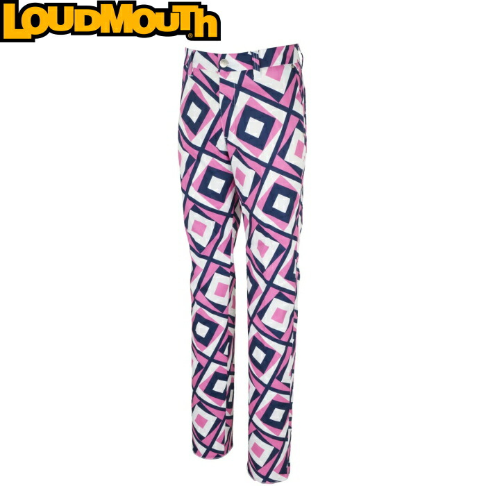 楽天市場】Loudmouth ラウドマウス テーパード ロングパンツ ネイビー 762302-997 ゴルフボール柄 【メンズ/ゴルフウェア】 :  ゴルフアトラス