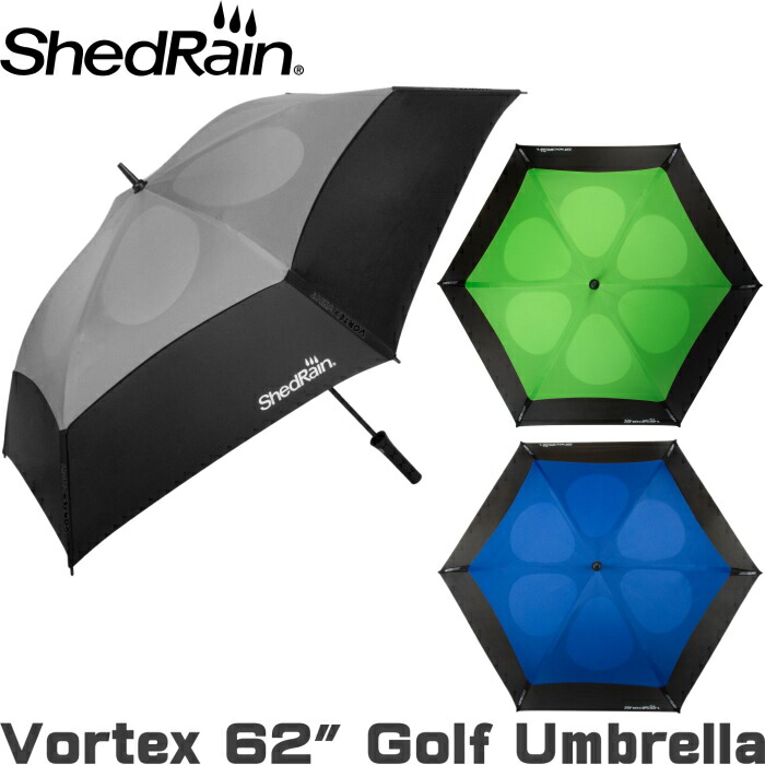 ShedRain 10周年記念イベントが シェッドレイン Vortex 62 爆売り ゴルフ ダブルキャノピー アンブレラ UV