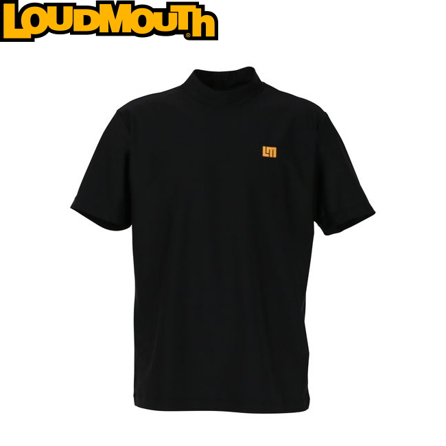 【楽天市場】Loudmouth ラウドマウス モックネック半袖シャツ ブラック 762600-998 【メンズ/ゴルフウェア】：ゴルフアトラス